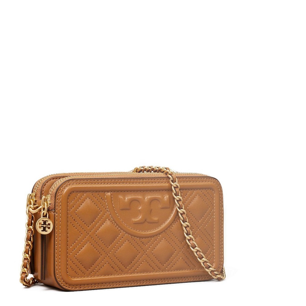 Tory Burch Double Zip Fleming Crossbody